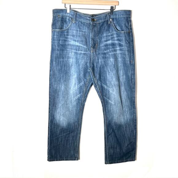 PD&C paper denim cloth medium wash straight fit leg size 40X26 B158 - Picture 1 of 4
